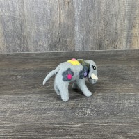 Wet and Needle Felted Elephant