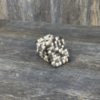 Square Natural Ball Coaster