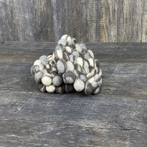 Rock Big Ball Round Trivet