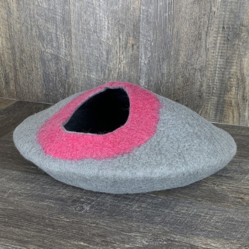 Pink and Gray Cat Cave