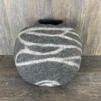 Grey Moon Felt Cat Cave