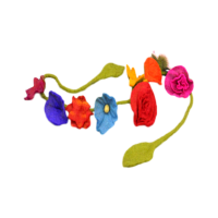 9 Flower Garland Scarf