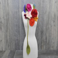 9 Flower Garland Scarf