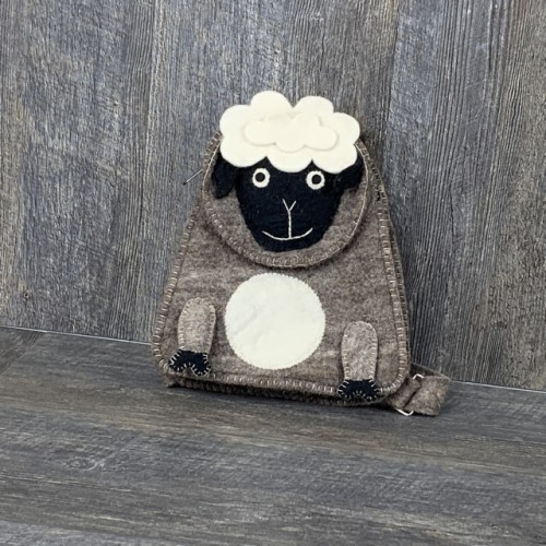 Felted Sheep Backpack