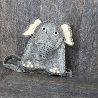 Felted Elephant Backpack